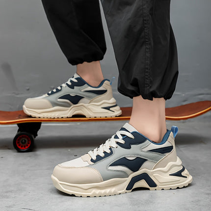 Heren Sneakers Ademend Retro Stijl | Flexibele Zool & Antislipstructuur | Streetwear Mode & Comfort | Casual Sport Schoenen