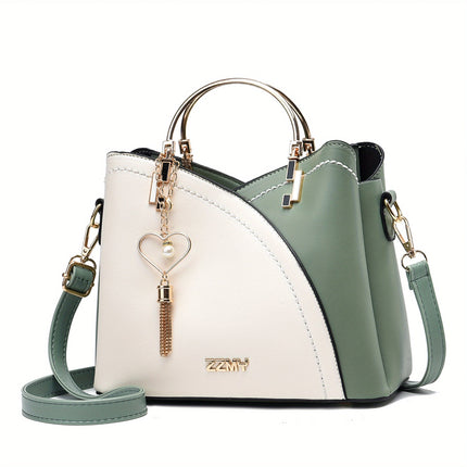 YSL Designer Tas | Handgemaakte Luxe | Levendige Kleurblokken & Kwastdetail | Premium & Elegant Leer | Ruime Interieur Ruimte