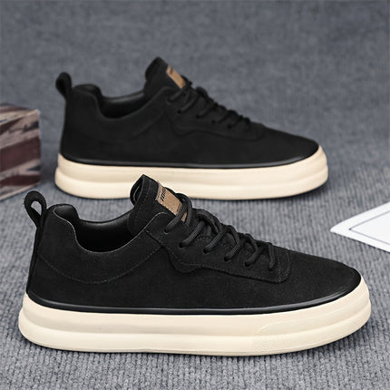 Suède Lo Sneakers Heren | Stijlvolle Comfortabele Schoenen | Ademend & Antislip Zool | Voor Casual & Sportieve Outfits | Dagelijks Gebruik