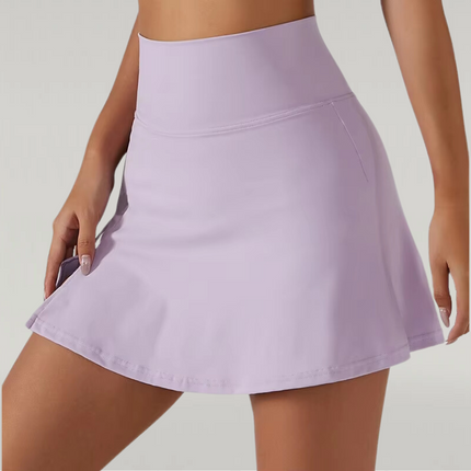 Dames Tennisrok | Sportief en Elegant | Inclusief Ingebouwd Broekje | Nylon Spandex Mix | Ideaal Voor Sport | Kreukelvrij en Handwas | Perfecte Pasvorm | Comfortabel Bewegen Tijdens Activiteiten