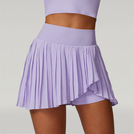 Sportrok Dames met Ingebouwd Broekje | Bewegingsvrijheid en Stijl | Tennis & Sportactiviteiten | Nylon Spandex Kreukelvrij