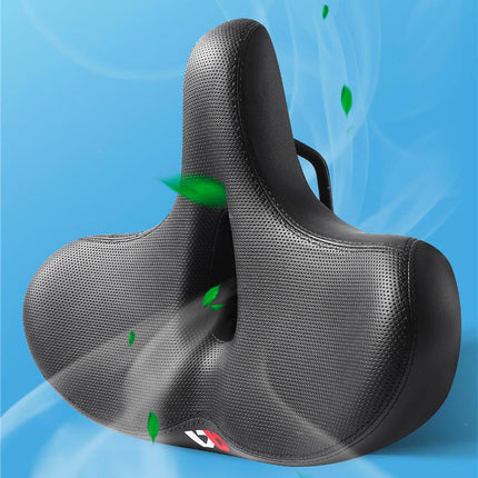 Velosoft Breed Fietszadel | Ergonomisch Design | Ultiem Comfort | Duurzaam & Weerbestendig | Zadelpijnvrij Fietsen | Stijlvol & Functioneel