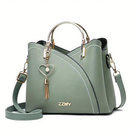 YSL Designer Tas | Handgemaakte Luxe | Levendige Kleurblokken & Kwastdetail | Premium & Elegant Leer | Ruime Interieur Ruimte