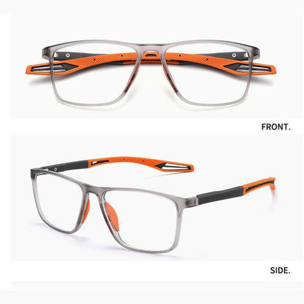 Ultralichte Polycarbonaat Bril | Multifocale Leesbril voor Mannen en Vrouwen | Stijlvolle Duurzame Oplossing voor Dichtbij en Veraf | Hoogwaardig Comfort en Helder Zicht | Geschikt voor Dagelijks Gebruik