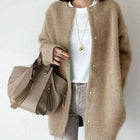 Luxe Wol-Mohair Vest Kath | Tijdloos Ontwerp | Stijlvolle Vrijetijdskleding | Chique Elegantie | Comfortabele Pasvorm | Functionele Mode | Mode voor Dames | Warm en Zacht | Ideaal voor Overgangsseizoenen | Elegante Afwerking