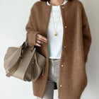 Luxe Wol-Mohair Vest Kath | Tijdloos Ontwerp | Stijlvolle Vrijetijdskleding | Chique Elegantie | Comfortabele Pasvorm | Functionele Mode | Mode voor Dames | Warm en Zacht | Ideaal voor Overgangsseizoenen | Elegante Afwerking