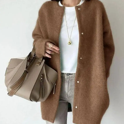 Luxe Wol-Mohair Vest Kath | Tijdloos Ontwerp | Stijlvolle Vrijetijdskleding | Chique Elegantie | Comfortabele Pasvorm | Functionele Mode | Mode voor Dames | Warm en Zacht | Ideaal voor Overgangsseizoenen | Elegante Afwerking