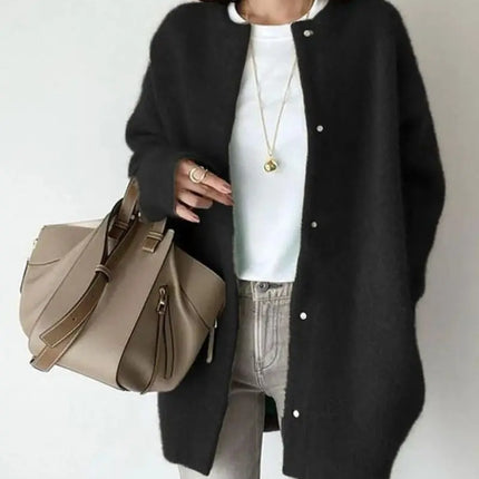 Luxe Wol-Mohair Vest Kath | Tijdloos Ontwerp | Stijlvolle Vrijetijdskleding | Chique Elegantie | Comfortabele Pasvorm | Functionele Mode | Mode voor Dames | Warm en Zacht | Ideaal voor Overgangsseizoenen | Elegante Afwerking