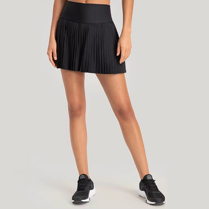 Sportrok dames | Ingebouwd broekje | Tennis en sporten | Comfortabel en stijlvol | Nylon spandex mix | Kreukelvrij en ademend