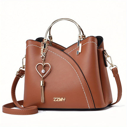 YSL Designer Tas | Handgemaakte Luxe | Levendige Kleurblokken & Kwastdetail | Premium & Elegant Leer | Ruime Interieur Ruimte