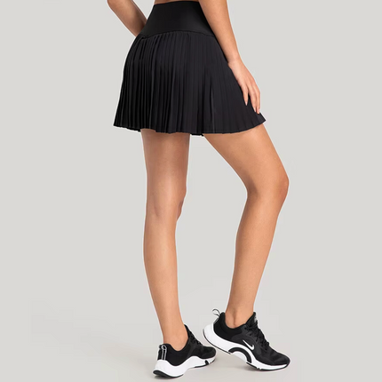Sportrok dames | Ingebouwd broekje | Tennis en sporten | Comfortabel en stijlvol | Nylon spandex mix | Kreukelvrij en ademend