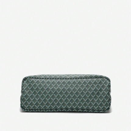 PVC Schoudertas Dames | Ruime Casual Tas Studenten | Lichtgewicht Handtas | Waterafstotend & Duurzaam | Stijlvolle Tote Bag