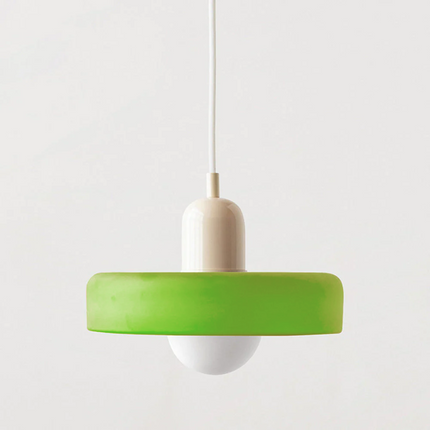 Bauhaus Design Hanglamp | Gekleurd Glas | Modern Interieur | Energiezuinig | Kies Jouw Ruimte | Eyecatcher Verlichting