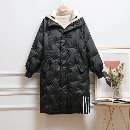 Ivy Warm Lange Gevoerde Winterjas Dames | Regular Fit | Tijdloze Elegantie | Luxe & Multifunctioneel | Belle Couture