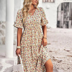 Dames Zomerjurk met Korte Mouwen - Visconte