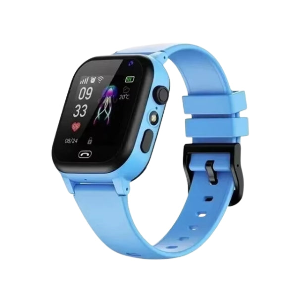 Kindersmartwatch met GPS Tracker | Spatwaterdicht IP67 | Camera & Videobellen | 4G Ondersteuning | SOS Functie | Activiteiten & Slaapmonitoring | Veiligheidszones | Nano SIM | 1.4" Touchscreen | Emerentie oproep | SMS & Spraakberichten