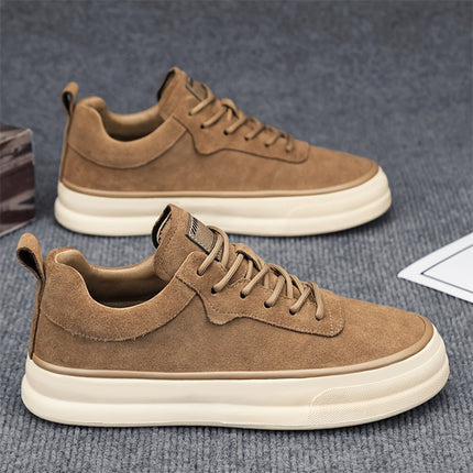 Suède Lo Sneakers Heren | Stijlvolle Comfortabele Schoenen | Ademend & Antislip Zool | Voor Casual & Sportieve Outfits | Dagelijks Gebruik