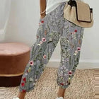 Lieva - Casual katoen - linnen - broek voor dames - Visconte