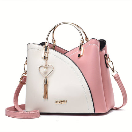 YSL Designer Tas | Handgemaakte Luxe | Levendige Kleurblokken & Kwastdetail | Premium & Elegant Leer | Ruime Interieur Ruimte