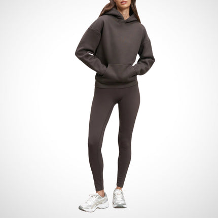 Urban Legging Set | Dames Comfortabele Hoodie & Aansluitende Legging | Hoge Tailleband & Stretch | Sport & Lifestyle | Multi-Kleuren