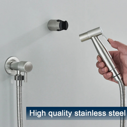 Toilet Waterbesparende Sprayer | Blijvend Comfort en Hygiëne | Milieuvriendelijk | Slank Ontwerp voor Moderne Badkamer | Eenvoudige Installatie | Instelbare Waterdruk | Roestbestendig Materiaal | Geschikt voor Dagelijks Gebruik