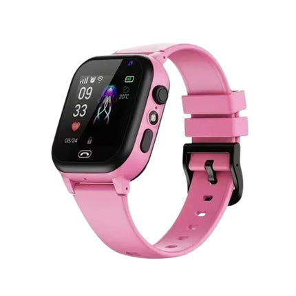 Kindersmartwatch met GPS Tracker | Spatwaterdicht IP67 | Camera & Videobellen | 4G Ondersteuning | SOS Functie | Activiteiten & Slaapmonitoring | Veiligheidszones | Nano SIM | 1.4" Touchscreen | Emerentie oproep | SMS & Spraakberichten