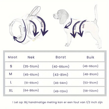 Hondentuig Gewatteerd met Reflecterende Elementen | Veilig Pitbull Harnas met Gemakkelijke Gesp | Comfortabel Halsterontwerp | Meerdere Kleuren en Maten | Optimale Zichtbaarheid | Veiligheid en Comfort voor Honden
