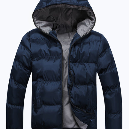 Waterdichte Winterjas Heren | Stijlvol met Ritszakken | Ademend & Gewatteerd | Premium Fleece | Slanke Pasvorm | Puento Fortade