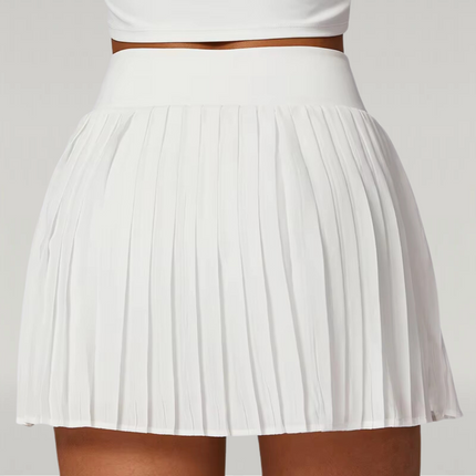 Sportrok Dames met Ingebouwd Broekje | Bewegingsvrijheid en Stijl | Tennis & Sportactiviteiten | Nylon Spandex Kreukelvrij