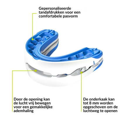 Hoogwaardige Anti-Snurk Mondstuk | Snurkpreventie & Optimale Ademhaling | Comfortabel & Hypoallergeen | Ideaal Voor Thuis & Reis | Duurzaam & Herbruikbaar | Persoonlijke Verzorging | Zorg Voor Een Goede Nachtrust