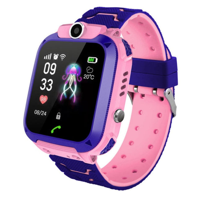 Kinder GPS Smartwatch | Met Telefoongesprekken | SOS-knop | Camera | Kindvriendelijk | Felle Kleuren | Volg Locatie | Veiligheid | Geschikt voor Jongens en Meisjes | Oplaadbare Batterij | Leeftijd vanaf 4 Jaar