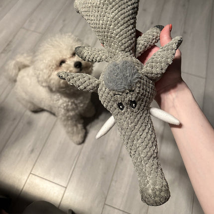 Onverwoestbaar Hondenspeelgoed | Veilig Kauwspeelgoed voor Honden | Duurzaam Interactief Hondenspeeltje | Geschikt voor Kleine en Grote Honden | Gemaakt van Sterk Denim | Bevordert Gezond Tandenonderhoud | Milieuvriendelijk en Duurzaam Speelgoed