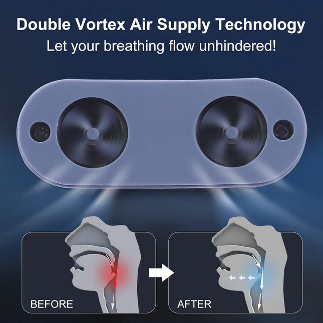 Micro CPAP apparaat anti-snurken | Compact & draagbaar | Slaapapneu hulp voor op reis | Medische siliconen neusplug | Fluisterstil | Verbeterde slaapkwaliteit | Oplaadbaar | Lichtgewicht ontwerp | Geschikt voor lichte snurkers | Universeel gebruik
