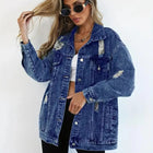 Trendy Oversized Spijkerjas voor Dames - Visconte