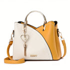 YSL Designer Tas | Handgemaakte Luxe | Levendige Kleurblokken & Kwastdetail | Premium & Elegant Leer | Ruime Interieur Ruimte