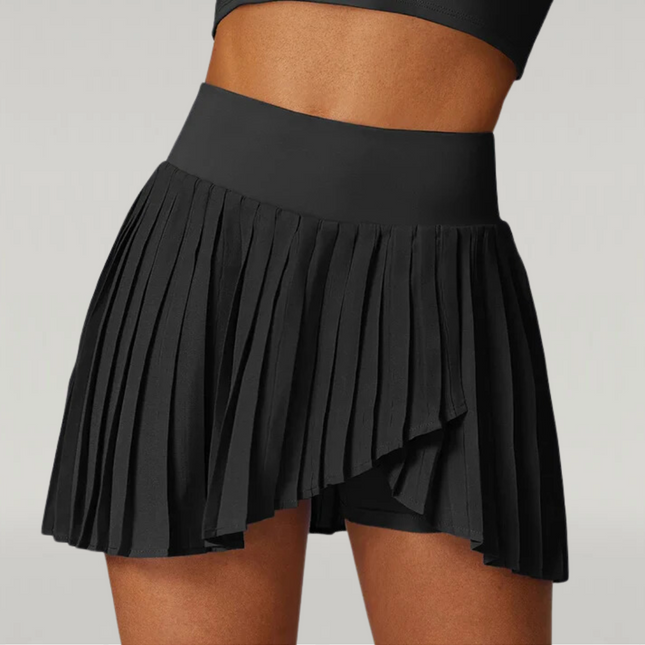 Sportrok Dames met Ingebouwd Broekje | Bewegingsvrijheid en Stijl | Tennis & Sportactiviteiten | Nylon Spandex Kreukelvrij