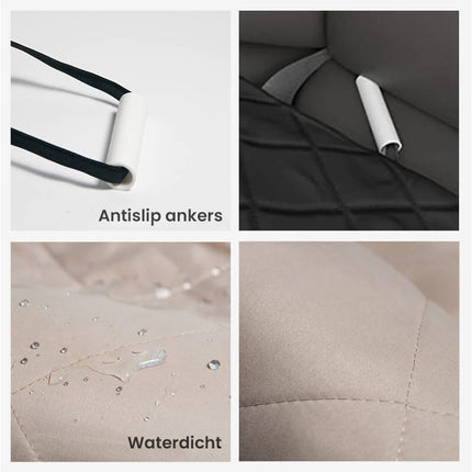 Waterdichte Hondendekbedden Auto | Achterbank Bescherming Huisdieren | Veilig Reizen Grote Honden | Anti-kras Comfort | 92x128 cm