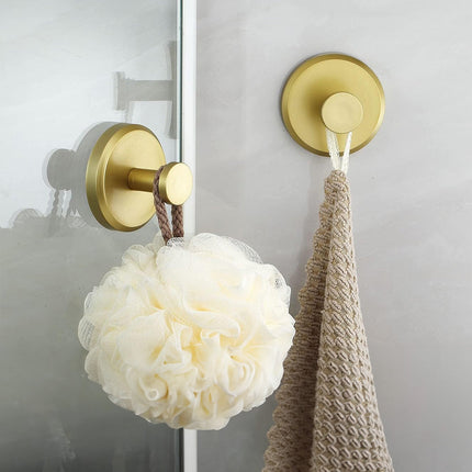 BathroomBuddy Zuignappen Set | Sterke Zuigkracht | Eenvoudige Installatie | Geen Boren Nodig | Ideaal Voor Badkamer & Keuken | Duurzaam Ontwerp | 2 Stuks