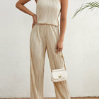 Geplooide Chique Zomer Jumpsuit Voor Dames | Elegante En Comfortabele Luchtige Outfit Met Trendy Designs | Herbruikbare Duurzame Materialen