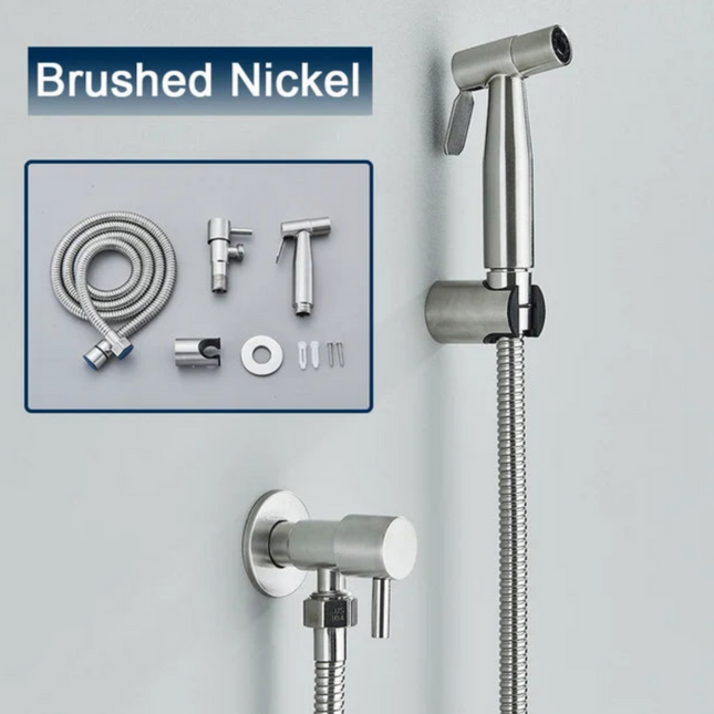Toilet Waterbesparende Sprayer | Blijvend Comfort en Hygiëne | Milieuvriendelijk | Slank Ontwerp voor Moderne Badkamer | Eenvoudige Installatie | Instelbare Waterdruk | Roestbestendig Materiaal | Geschikt voor Dagelijks Gebruik