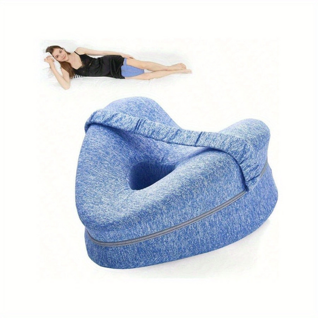 Ergonomisch Kniekussen Zijslapers | Ondersteunend Memory Foam | Wasbare Hoes | Pijnverlichting Heupen Wervelkolom | Comfortabel Lichaamskussen