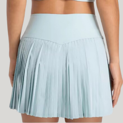 Sportrok dames | Ingebouwd broekje | Tennis en sporten | Comfortabel en stijlvol | Nylon spandex mix | Kreukelvrij en ademend