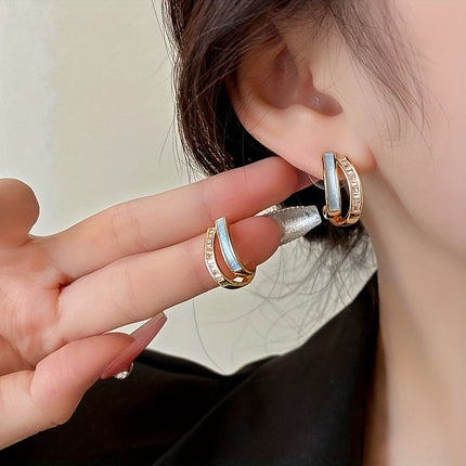 Zirconia Oorbellen | Elegante en Tijdloze Koreaanse Stijl | Subtiele Studs Verfijnde Hoops Opvallende Hangers | Comfortabel Lichtgewicht | Geschikt voor Dagelijks en Speciale Gelegenheden | Duurzaam Verfijnd Accessoire