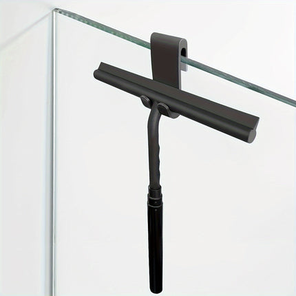 Sanitair-Deluxe Telescopische Douchewisser | Uitschuifbare Steel 120cm | Streeploos Resultaat | Zonder Boren | Corrosiebestendige Accessoire