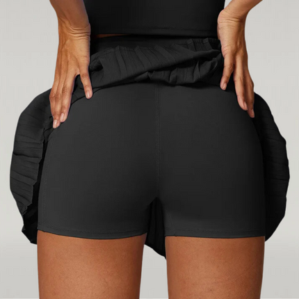 Sportrok Dames met Ingebouwd Broekje | Bewegingsvrijheid en Stijl | Tennis & Sportactiviteiten | Nylon Spandex Kreukelvrij