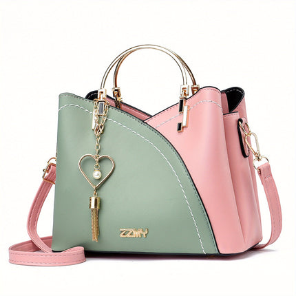 YSL Designer Tas | Handgemaakte Luxe | Levendige Kleurblokken & Kwastdetail | Premium & Elegant Leer | Ruime Interieur Ruimte