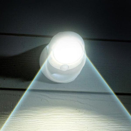 Action-Motion LED Lamp | Bewegingsdetectie 360° | 450 Lumen Ultrahelder | Draadloos Buiten/Binnen | Waterdicht | Energiebesparende Timer | Eenvoudige Installatie Zelfklevende Tape | Lange Levensduur 100.000 uur