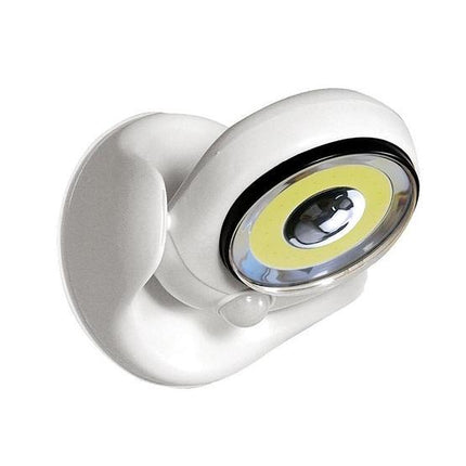 Action-Motion LED Lamp | Bewegingsdetectie 360° | 450 Lumen Ultrahelder | Draadloos Buiten/Binnen | Waterdicht | Energiebesparende Timer | Eenvoudige Installatie Zelfklevende Tape | Lange Levensduur 100.000 uur