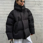 Warme Voering Dames Pufferjas Jeanie | Bruin | Waterdicht Polyester | Capuchon en Ruime Zakken | Wintermode XS-2XL | Comfortabele Pasvorm voor Koude Dagen | Verkrijgbaar in Meerdere Kleuren | Trendy Winterjas met Praktisch Ontwerp