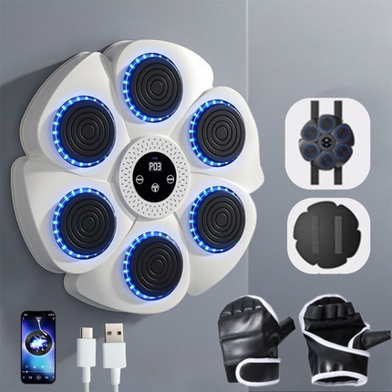 BoxBuddy™ | Interactieve Bokstraining | Slimme Technologie voor Kracht & Snelheid | Bluetooth Connectiviteit | Voor Kinderen & Volwassenen | Duurzaam Design | Eenvoudige Montage | Geschikt voor Thuisgebruik